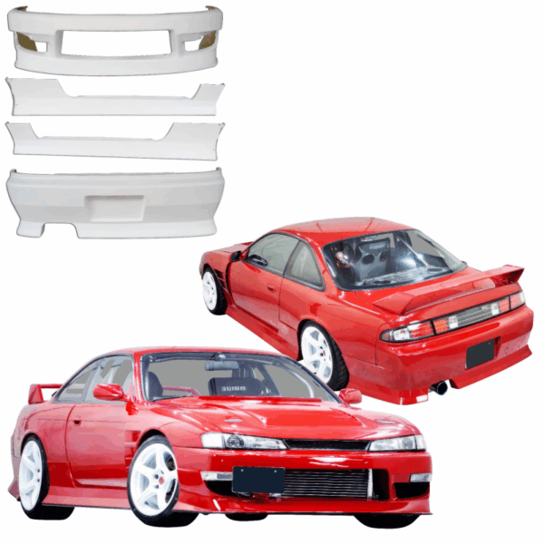 ModeloDrive FRP DMA t3 Body Kit > Nissan 240SX (S14) 1997-1998 - Image 4