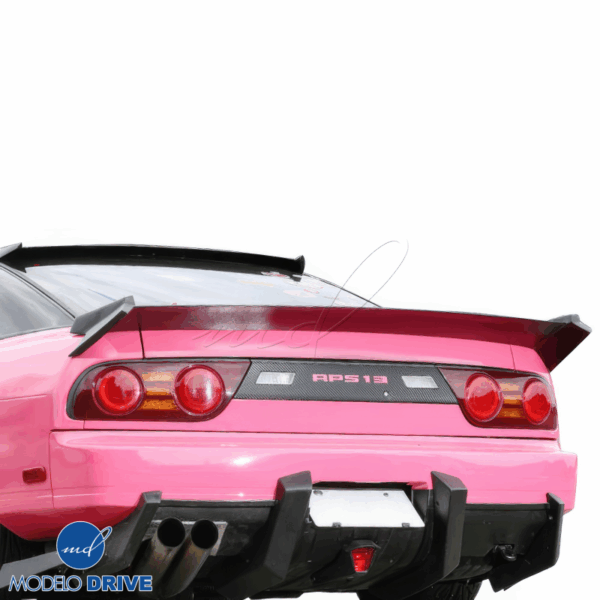ModeloDrive FRP URA Drag Spoiler Wing > Nissan 240SX 1989-1994> 3dr Hatch - Image 3