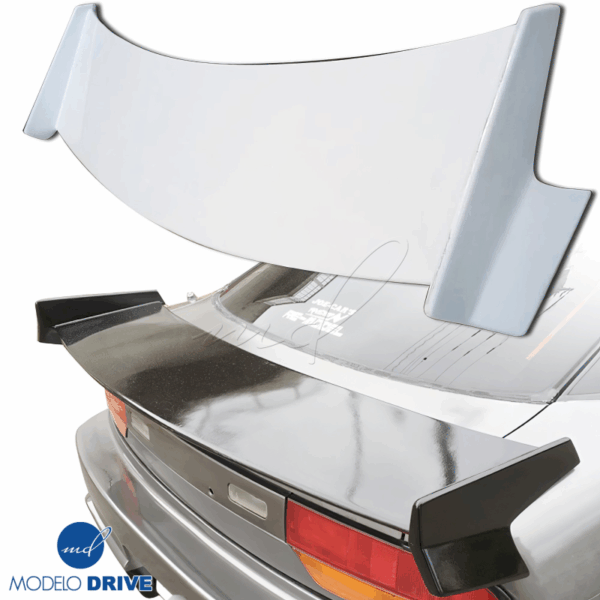 ModeloDrive FRP URA Drag Spoiler Wing > Nissan 240SX 1989-1994> 3dr Hatch - Image 5