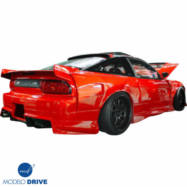 ModeloDrive FRP URA Drag Spoiler Wing > Nissan 240SX 1989-1994> 3dr Hatch - Image 9