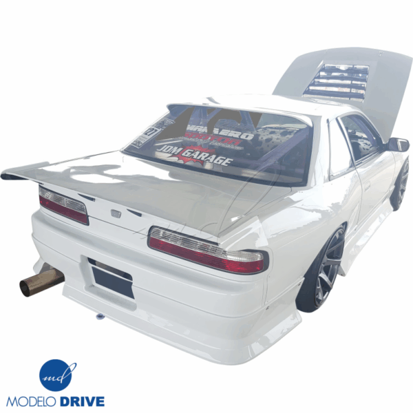 ModeloDrive FRP URA Drag Spoiler Wing > Nissan 240SX (S13) 1989-1994> 2dr Coupe - Image 2
