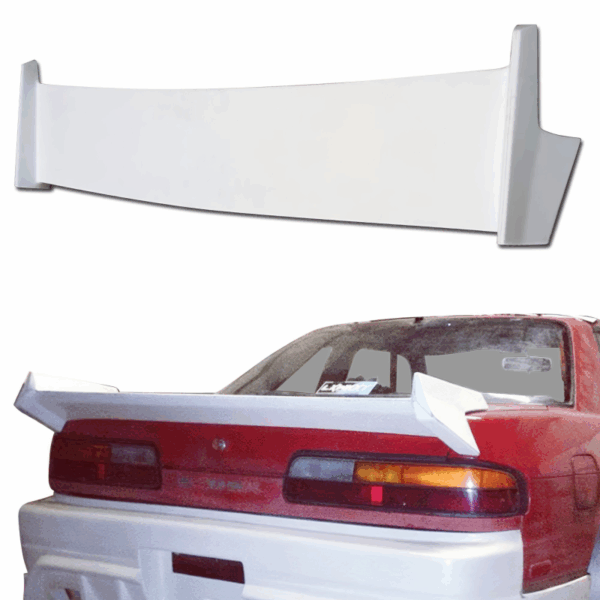 ModeloDrive FRP URA Drag Spoiler Wing > Nissan 240SX (S13) 1989-1994> 2dr Coupe - Image 3