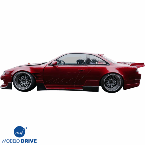 ModeloDrive FRP URA Drag Spoiler Wing > Nissan 240SX (S14) 1995-1998 - Image 5