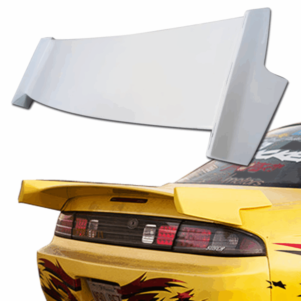 ModeloDrive FRP URA Drag Spoiler Wing > Nissan 240SX (S14) 1995-1998 - Image 9