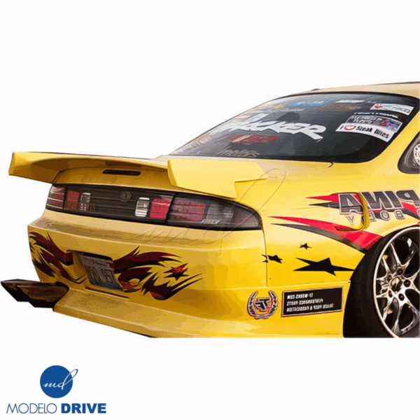 ModeloDrive FRP URA Drag Spoiler Wing > Nissan 240SX (S14) 1995-1998 - Image 10