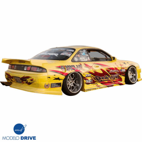 ModeloDrive FRP URA Drag Spoiler Wing > Nissan 240SX (S14) 1995-1998 - Image 11
