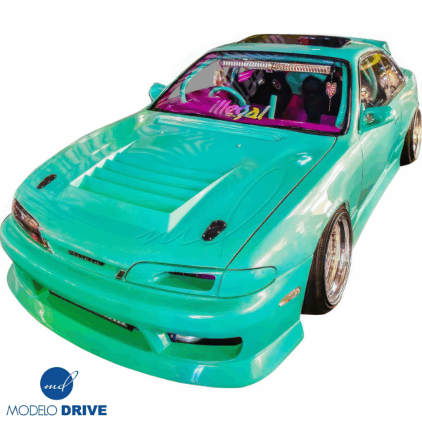 ModeloDrive FRP DMA D1 Hood > Nissan 240SX (S14) 1995-1996 - Image 2