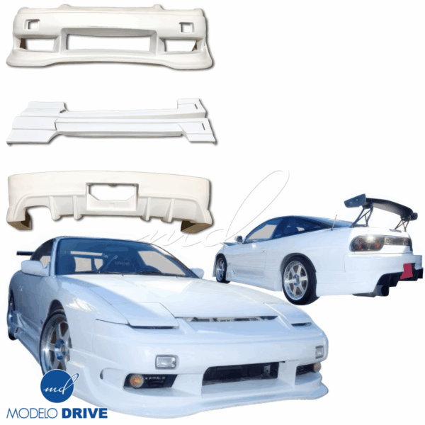 ModeloDrive FRP ORI RACE Kit 4pc > Nissan 240SX 1989-1994 > 3dr Hatch - Image 2