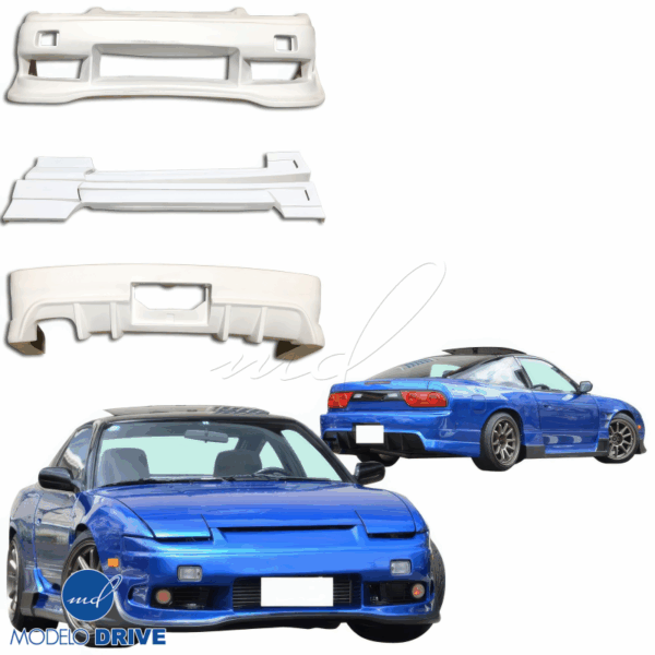 ModeloDrive FRP ORI RACE Kit 4pc > Nissan 240SX 1989-1994 > 3dr Hatch - Image 4
