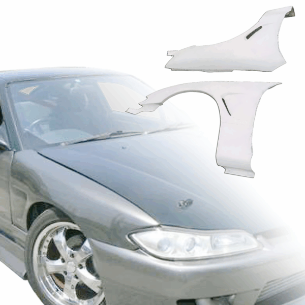 ModeloDrive FRP ORI S13.5 Wide Body 20mm Fenders (front) > Nissan 240SX 1989-1994 > 2/3dr - Image 4