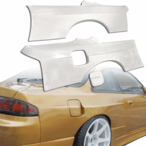 ModeloDrive FRP ORI t2 50mm Fenders (rear) 3pc w Gas Cap > Nissan 240SX (S14) 1995-1998