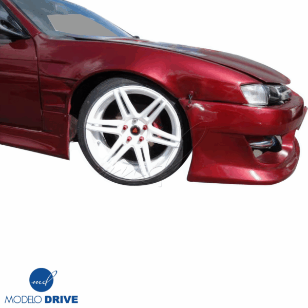 ModeloDrive FRP ORI t3 45mm Fenders (front) > Nissan 240SX (S14) 1997-1998 - Image 9