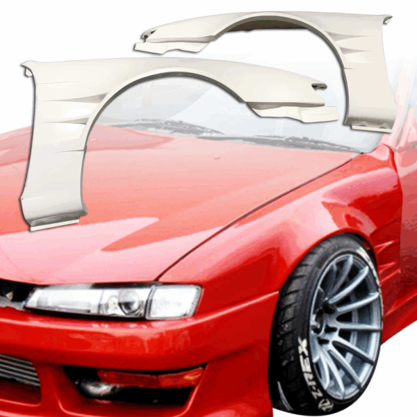 ModeloDrive FRP ORI t3 45mm Fenders (front) > Nissan 240SX (S14) 1997-1998 - Image 10