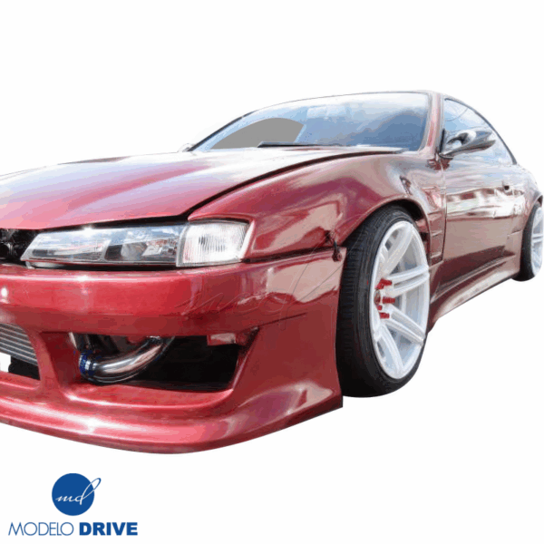 ModeloDrive FRP ORI t3 45mm Fenders (front) > Nissan 240SX (S14) 1997-1998 - Image 27
