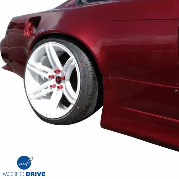 ModeloDrive FRP ORI t3 55mm Fenders (rear) > Nissan 240SX (S14) 1995-1998 - Image 5
