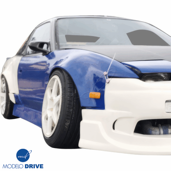 ModeloDrive FRP ORI t4 75mm Wide Body Fenders (front) > Nissan 240SX 1989-1994 > 2/3dr - Image 16
