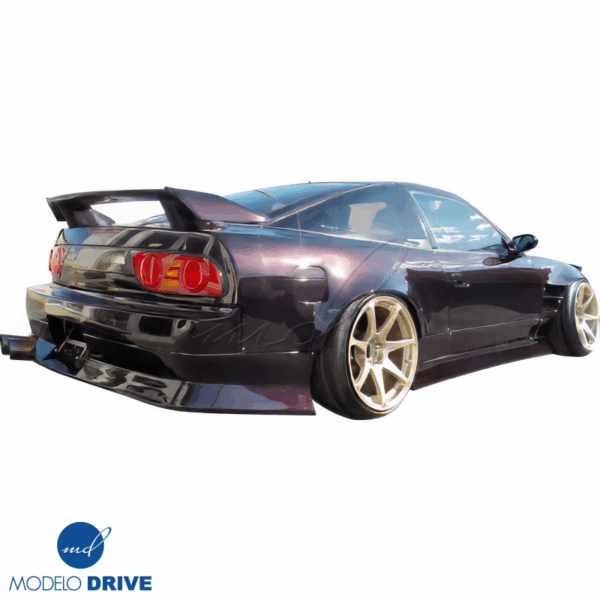 ModeloDrive FRP ORI t4 75mm Wide Body Fenders (rear) 6pc > Nissan 240SX 1989-1994 > 3dr Hatch - Image 2