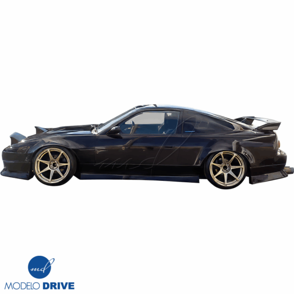 ModeloDrive FRP ORI t4 75mm Wide Body Fenders (rear) 6pc > Nissan 240SX 1989-1994 > 3dr Hatch - Image 8