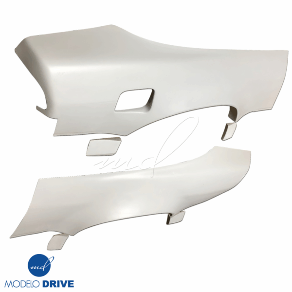ModeloDrive FRP ORI t4 75mm Wide Body Fenders (rear) 6pc > Nissan 240SX 1989-1994 > 3dr Hatch - Image 11