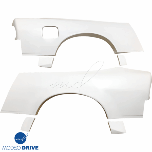 ModeloDrive FRP ORI t4 75mm Wide Body Fenders (rear) 6pc > Nissan 240SX 1989-1994 > 3dr Hatch - Image 13
