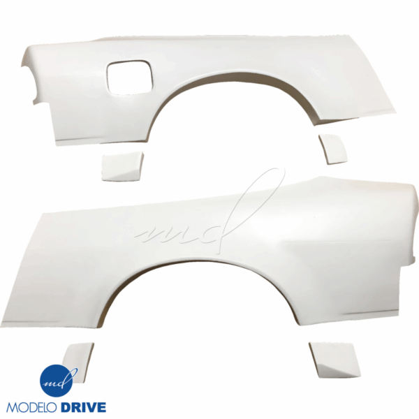 ModeloDrive FRP ORI t4 75mm Wide Body Fenders (rear) 6pc > Nissan 240SX 1989-1994 > 3dr Hatch - Image 14