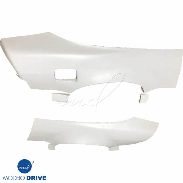 ModeloDrive FRP ORI t4 75mm Wide Body Fenders (rear) 6pc > Nissan 240SX 1989-1994 > 3dr Hatch - Image 15
