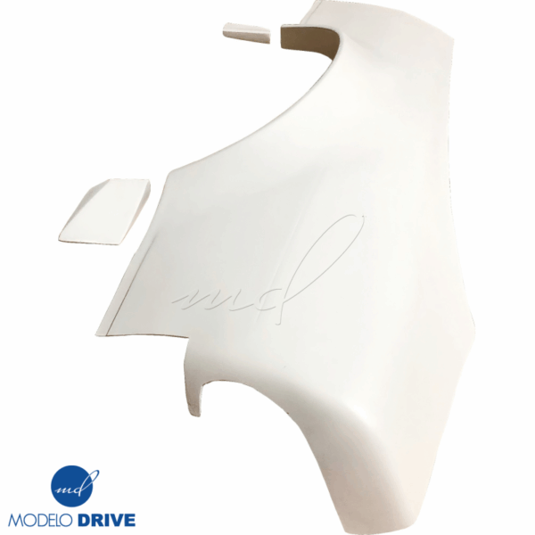 ModeloDrive FRP ORI t4 75mm Wide Body Fenders (rear) 6pc > Nissan 240SX 1989-1994 > 3dr Hatch - Image 18