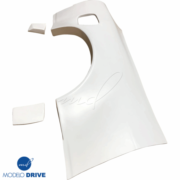 ModeloDrive FRP ORI t4 75mm Wide Body Fenders (rear) 6pc > Nissan 240SX 1989-1994 > 3dr Hatch - Image 19