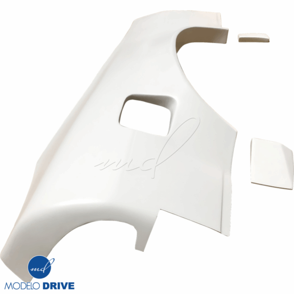 ModeloDrive FRP ORI t4 75mm Wide Body Fenders (rear) 6pc > Nissan 240SX 1989-1994 > 3dr Hatch - Image 20