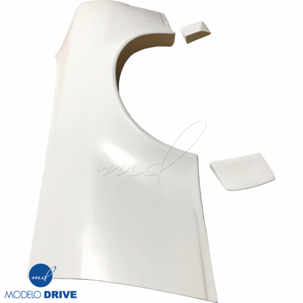 ModeloDrive FRP ORI t4 75mm Wide Body Fenders (rear) 6pc > Nissan 240SX 1989-1994 > 3dr Hatch - Image 22