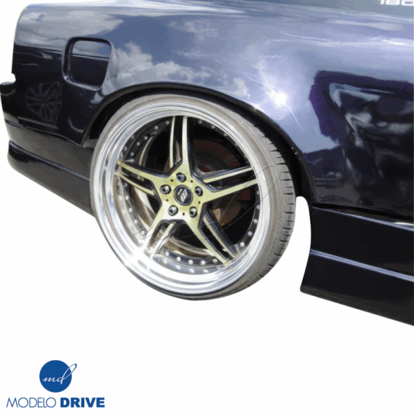 ModeloDrive FRP ORI t4 75mm Wide Body Fenders (rear) 6pc > Nissan 240SX 1989-1994 > 3dr Hatch - Image 27