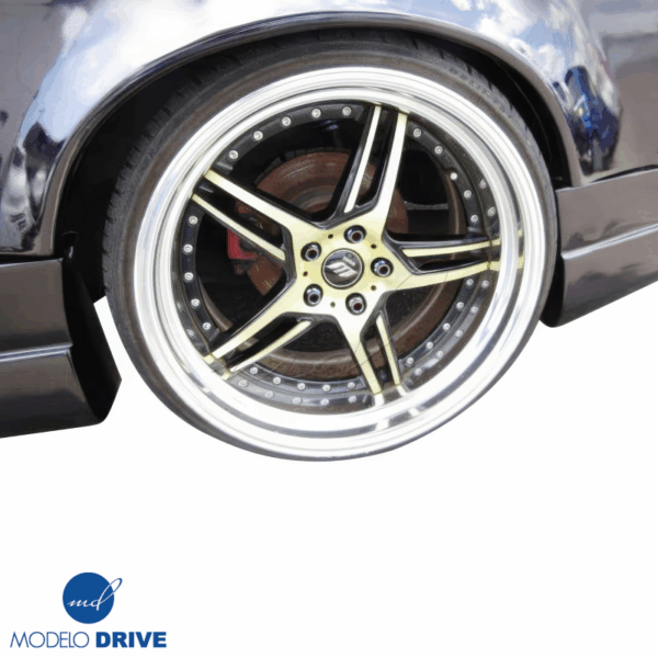 ModeloDrive FRP ORI t4 75mm Wide Body Fenders (rear) 6pc > Nissan 240SX 1989-1994 > 3dr Hatch - Image 28