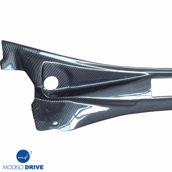 ModeloDrive Carbon Fiber Vented Windshield Wiper Cowl Trim Cover > Nissan 240SX (S14) 1995-1998 > RHD Model ONLY - Image 5