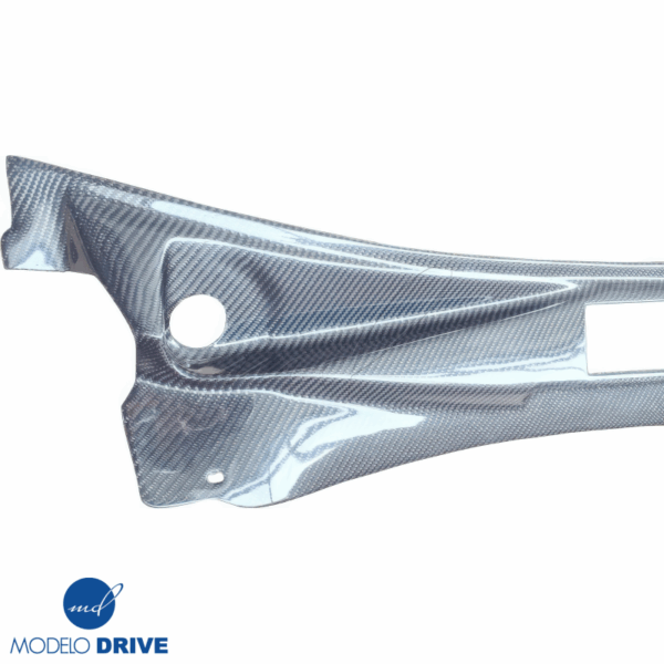 ModeloDrive Carbon Fiber Vented Windshield Wiper Cowl Trim Cover > Nissan 240SX (S14) 1995-1998 > RHD Model ONLY - Image 7