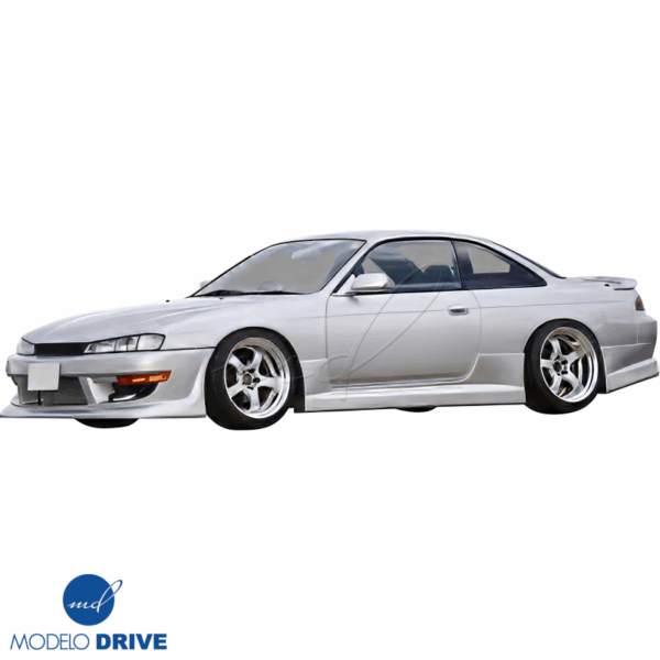 ModeloDrive FRP GSPO Trunk Spoiler Wing 3pc > Nissan 240SX (S14) 1995-1998 - Image 4