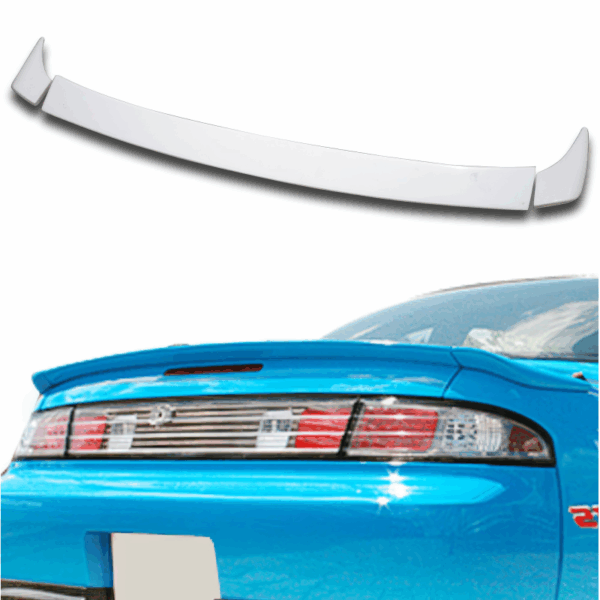 ModeloDrive FRP GSPO Trunk Spoiler Wing 3pc > Nissan 240SX (S14) 1995-1998 - Image 5