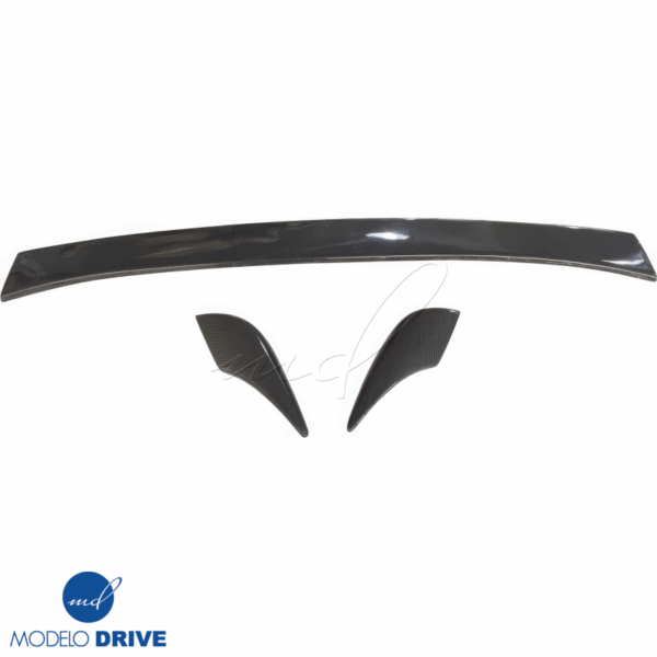 ModeloDrive Carbon Fiber GSPO Trunk Spoiler Wing 3pc > Nissan 240SX (S14) 1995-1998 - Image 4