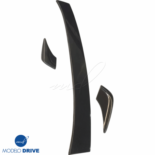 ModeloDrive Carbon Fiber GSPO Trunk Spoiler Wing 3pc > Nissan 240SX (S14) 1995-1998 - Image 7