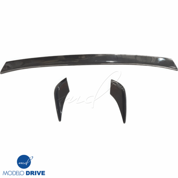 ModeloDrive Carbon Fiber GSPO Trunk Spoiler Wing 3pc > Nissan 240SX (S14) 1995-1998 - Image 8