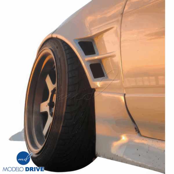 ModeloDrive FRP ORI t3 55mm Wide Body Fenders (front) > Nissan 240SX 1989-1994 > 3dr Hatch - Image 6