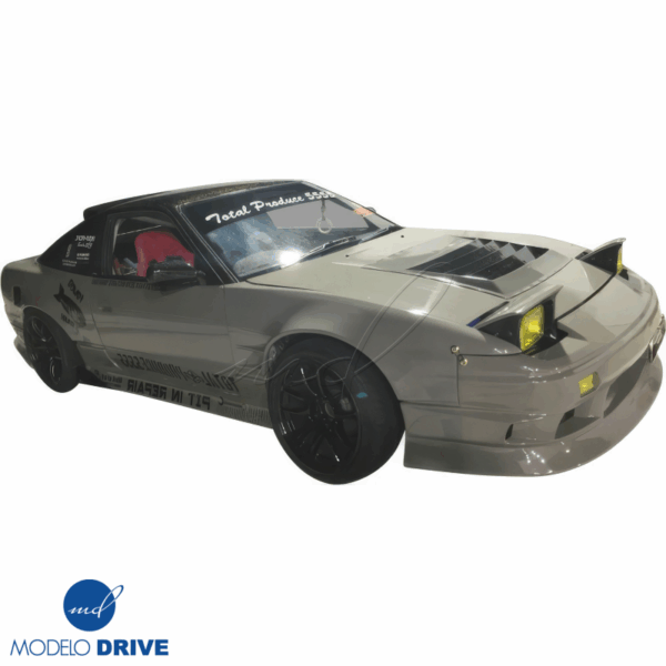 ModeloDrive FRP ORI t3 55mm Wide Body Fenders (front) > Nissan 240SX 1989-1994 > 3dr Hatch - Image 37