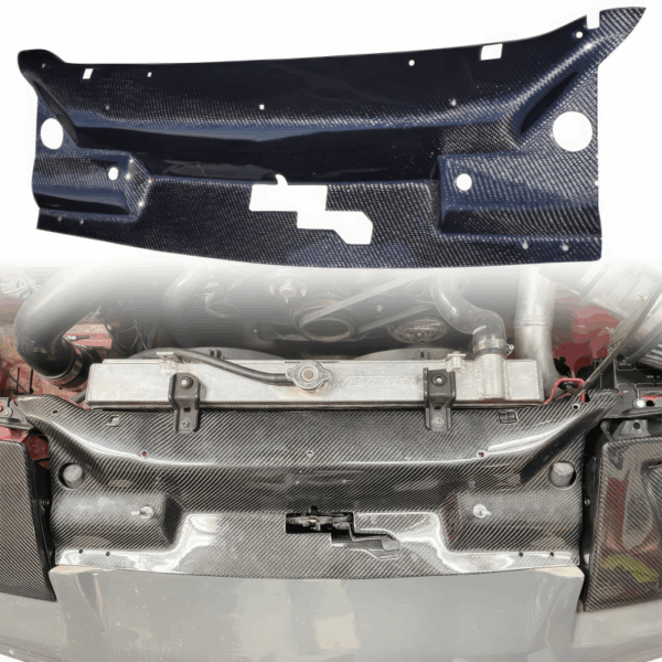 ModeloDrive Carbon Fiber GDEF Radiator Cooling Panel > Nissan 240SX 1989-1994 > 2/3dr