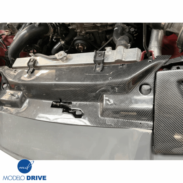 ModeloDrive Carbon Fiber GDEF Radiator Cooling Panel > Nissan 240SX 1989-1994 > 2/3dr - Image 2