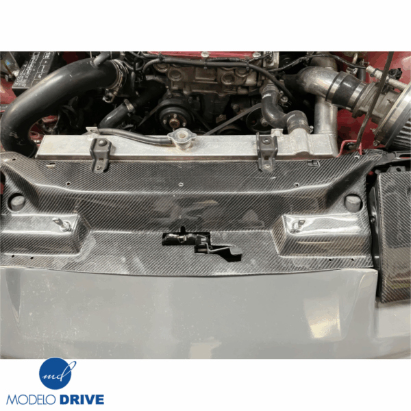 ModeloDrive Carbon Fiber GDEF Radiator Cooling Panel > Nissan 240SX 1989-1994 > 2/3dr - Image 3