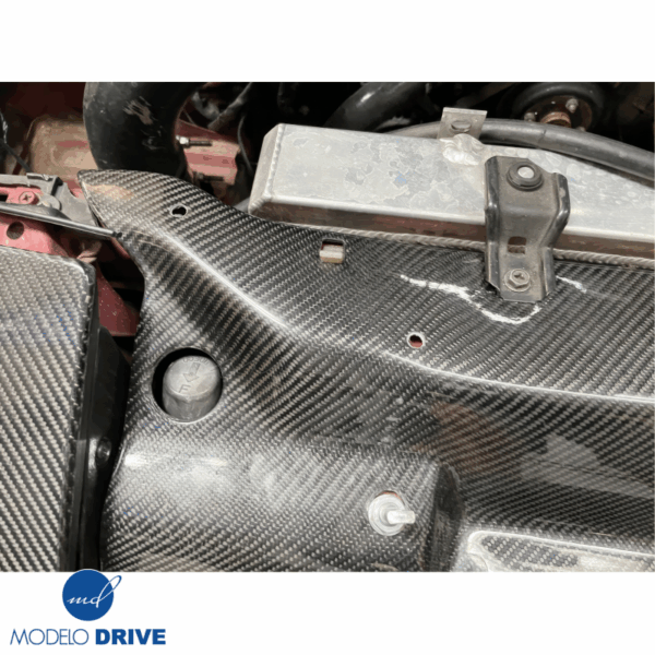 ModeloDrive Carbon Fiber GDEF Radiator Cooling Panel > Nissan 240SX 1989-1994 > 2/3dr - Image 8