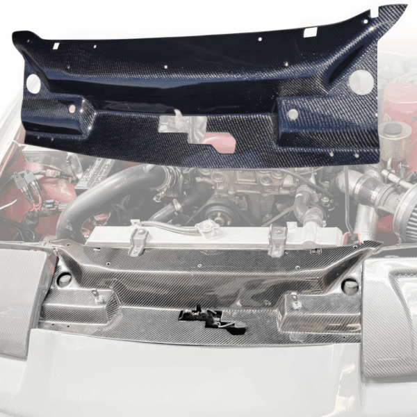ModeloDrive Carbon Fiber GDEF Radiator Cooling Panel > Nissan 240SX 1989-1994 > 2/3dr - Image 9