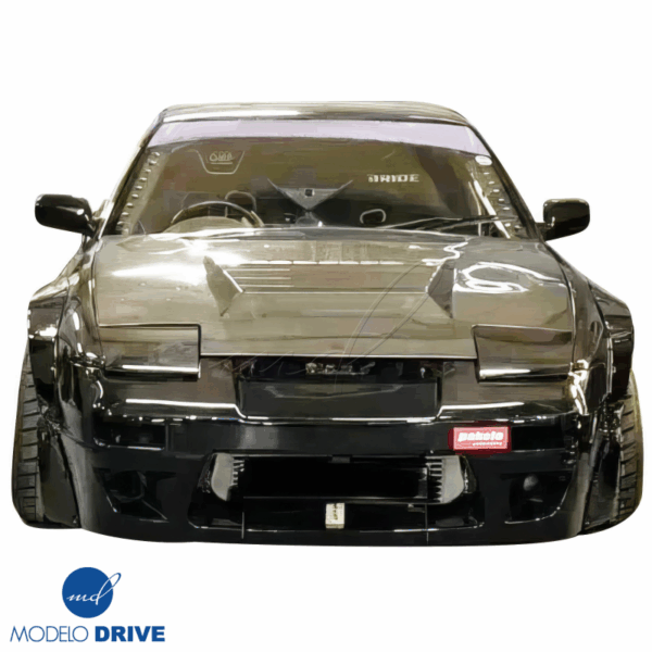 ModeloDrive Carbon Fiber DMA D1 Hood > Nissan 240SX 1989-1994 - Image 3