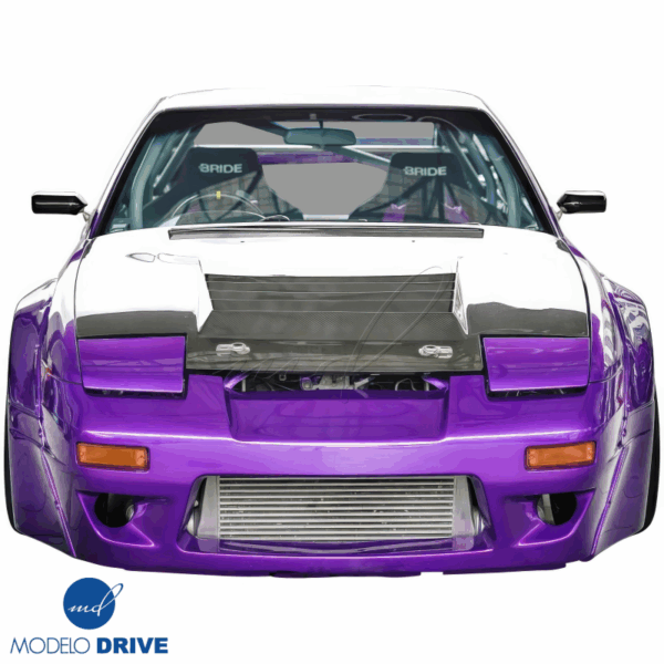 ModeloDrive Carbon Fiber DMA D1 Hood > Nissan 240SX 1989-1994 - Image 9