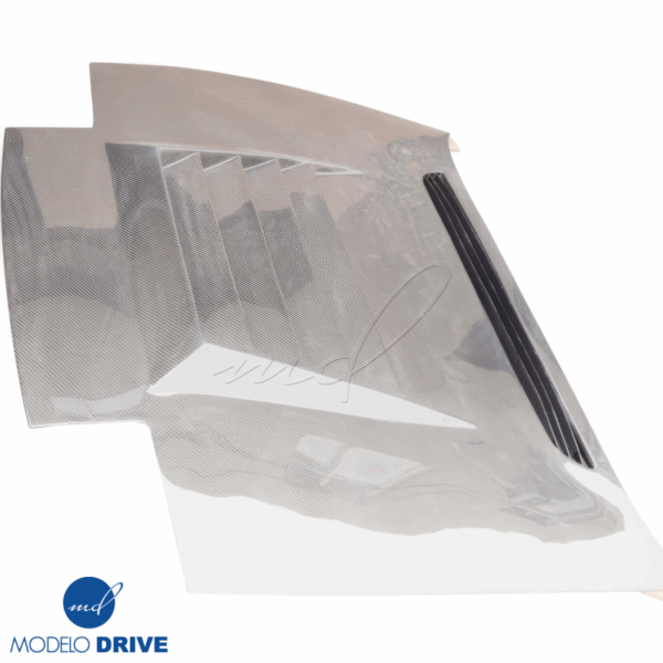ModeloDrive Carbon Fiber DMA D1 Hood > Nissan 240SX 1989-1994 - Image 12