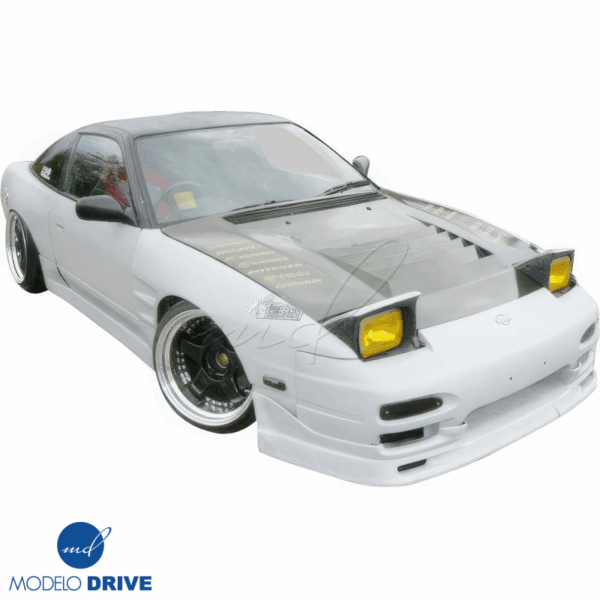 ModeloDrive Carbon Fiber DMA D1 Hood > Nissan 240SX 1989-1994 - Image 16
